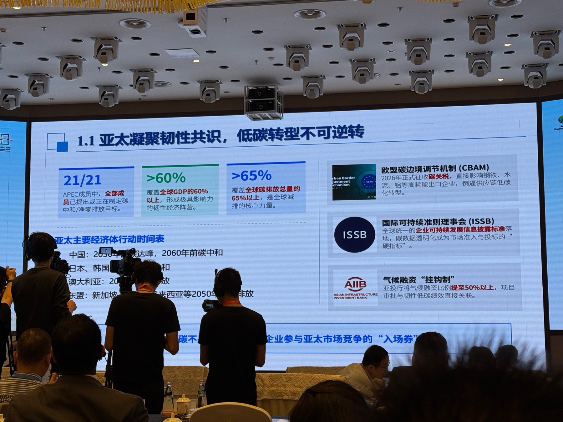 2026年APEC中小企业工商论坛绿色转型议题现场