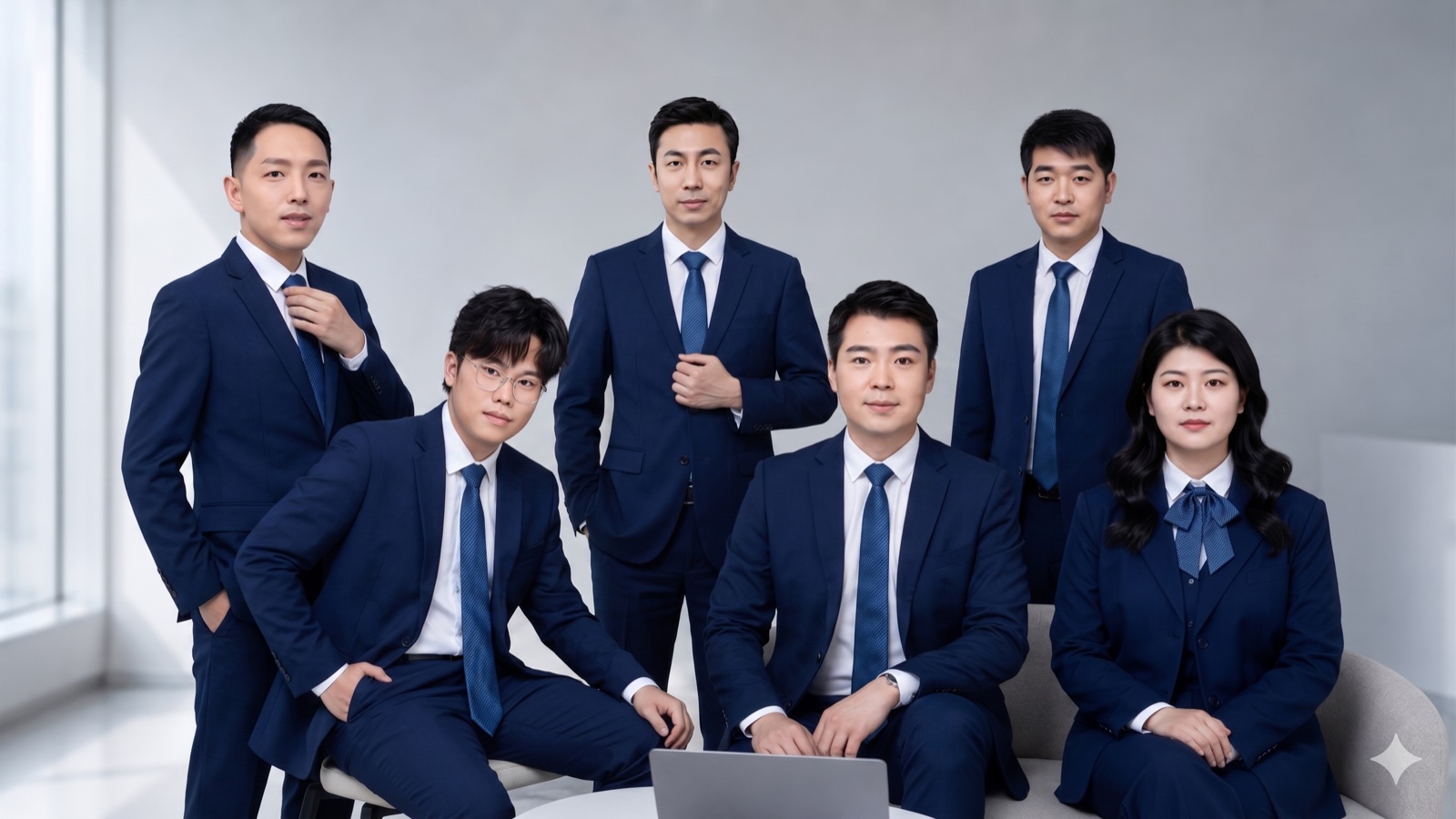 众鼎翔睿服务团队协作形象图
